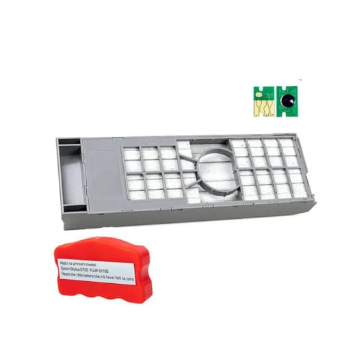 FASURDVA T582000 T5820 Wartungstanztank-Tank-Chip-Resickter-Kit kompatibel mit Surecolor P800 SC-P800 Surelab D700 D870 DX100(A Set) von FASURDVA