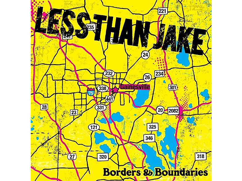 Less Than Jake - Borders And Boundaries (Black Vinyl) (Vinyl) von FAT WRECK