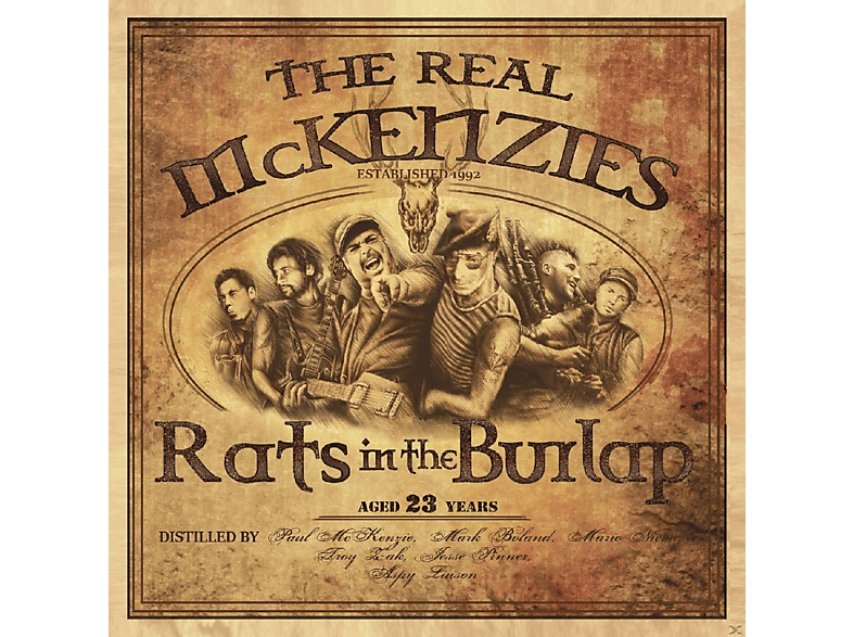 The Real Mckenzies - Rats In Burlap (CD) von FAT WRECK