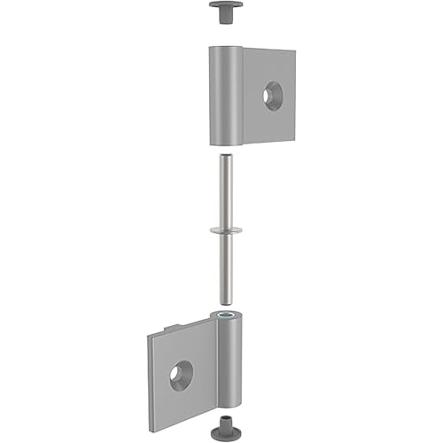 Fath Scharnier 43/43 Item System für Flächenelemente/Aluprofile, Aluminium von FATH