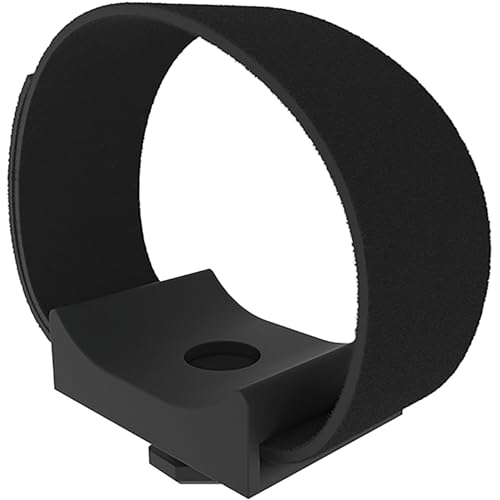 Fath Universal Kabelbinderblock mit Klettverschluss passend zu Item System Aluprofil Nut 8 Kunststoff PA schwarz - 10 Stück von FATH