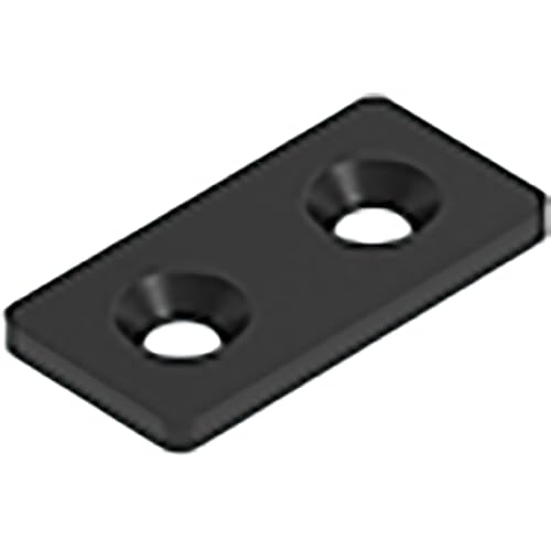 Fath Verbindungsplatte 2-loch passend zu Item System Aluprofil Nut 8, Stahl schwarz Fath Verbindungsplatte 2-loch passend zu Item System Aluprofil Nut 8, Stahl schwarz von FATH