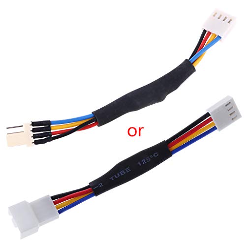FATTERYU 27Ω PC-Gehäuselüfter mit Drehzahlreduzierung, leiser Stecker-Widerstand, Kabel 4 Nadeln FATTERYU 27Ω PC-Gehäuselüfter mit Drehzahlreduzierung, leiser Stecker-Widerstand, Kabel 4 Nadeln von fatteryu