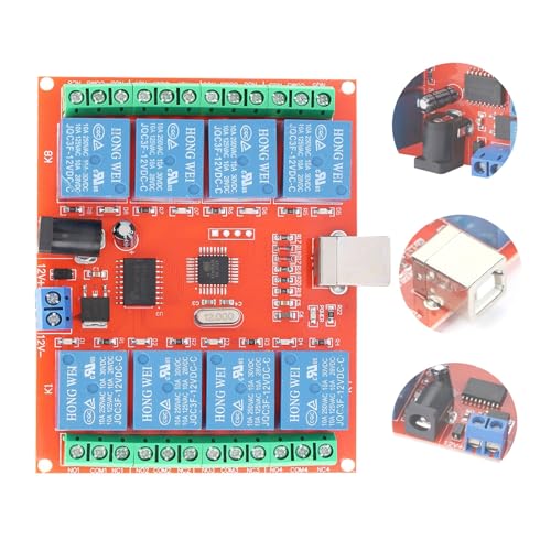 12 V 8-Kanal-Micro-USB-Relaismodul bausatz 8 kanal usb relaiskarte PC-Smart-Controller, USB-Smart-Steuerungsschalter, USB-Intelligenter Steuerungsschalter, Relais 12 V 8-Kanal-Micro-USB-Relaismodul bausatz 8 kanal usb relaiskarte PC-Smart-Controller, USB-Smart-Steuerungsschalter, USB-Intelligenter Steuerungsschalter, Relais von FAUOSWUK