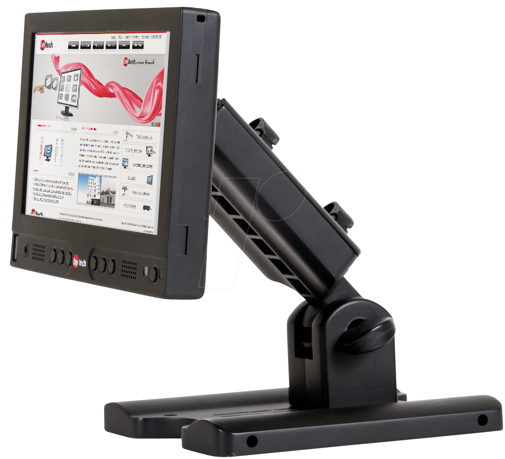 FAYTECH T7 SW - 18cm Touchmonitor, S-Video, schwarz von FAYTECH