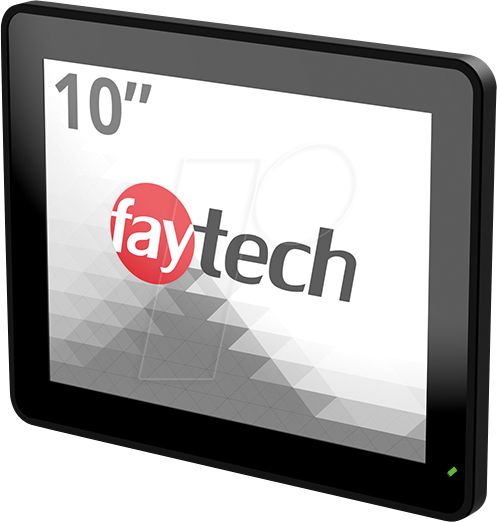 FT10TMCAP - 25,4 cm Touch-Monitor, kapazitiv, IP65 von FAYTECH