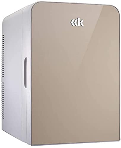 Autokühlschrank/Mini-Gefrierschrank/kleines tragbares 10-Liter-Lärmgeräuscharm, Warm- und Kaltübergang, dreistufige Struktur, Auto 12 V/Zuhause 220 V, geeignet für Fam von FBITE