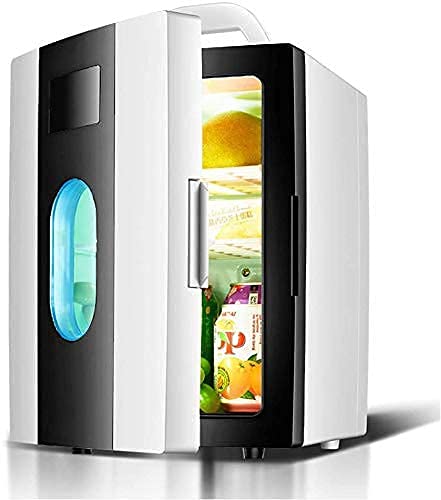 FBITE 8L Mini-Kühlschrank – Kleiner Autokühlschrank, Kühler und Wärmer im Auto, Dual-Use-Kühlschrank, leise für Autofahrten, Picknicks, Camping, Zuhause, Büro, Wohnwagen, Auto von FBITE
