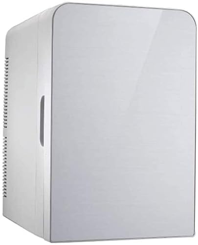 FBITE Autokühlschrank/Mini-Gefrierschrank/Kleiner tragbarer 10-Liter-Lärmarm, Übergang von heiß auf kalt, dreistufige Struktur, Auto 12 V/Haushalt 220 V, geeignet für die Familie von FBITE