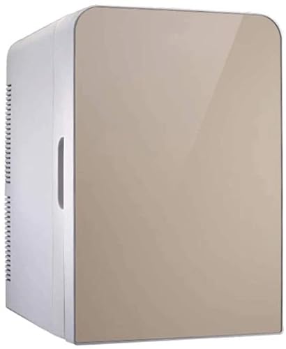 FBITE Autokühlschrank/Mini-Gefrierschrank/Kleiner tragbarer 10-Liter-Lärmarm, Übergang von heiß auf kalt, dreistufige Struktur, Auto 12 V/Haushalt 220 V, geeignet für die Familie von FBITE