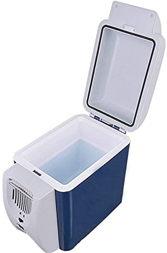 FBITE Autokühlschrank 7,5 l Autokühlschrank/Mini-Warm- und Kaltkühlschrank/geräuscharmer, leicht zu transportierender Outdoor-Reisekühlschrank mit doppeltem Verwendungszwec von FBITE