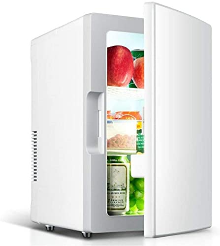 FBITE Autokühlschrank Tragbarer Autokühlschrank 18L/elektronische Kühl- und Warmbox/Studentenwohnheim-Minikühlschrank, Heim und Auto mit doppeltem Verwendungszweck, Aufbewahrun von FBITE