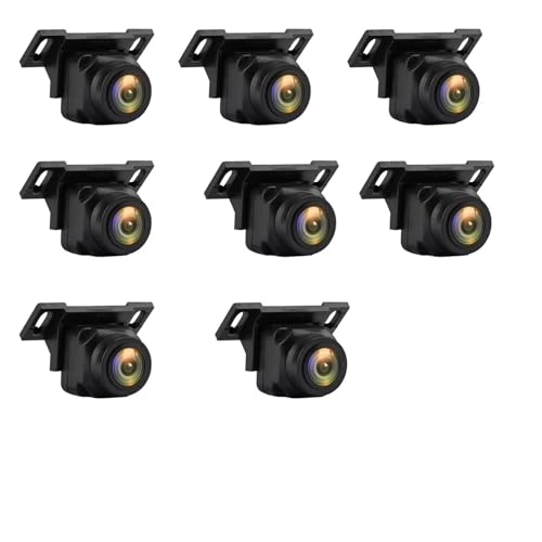 Auto Rückfahrkamera Auto-Rückfahrkamera Mit Nachtsicht, 8/1PCS Mini-Auto-Rückfahrkamera, Wasserdicht, 1080p HD, 170 ° Weitwinkel, Einstellbar Rückfahrkamera Kabellos(8set) von FCAPCBMUKW