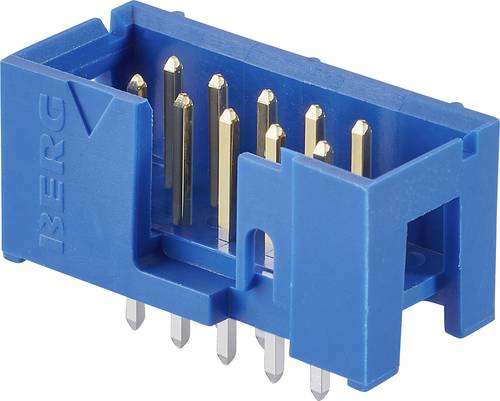 FCI 75869-103LF Pfosten-Steckverbinder Rastermaß: 2.54mm Polzahl Gesamt: 16 Anzahl Reihen: 2 von FCI