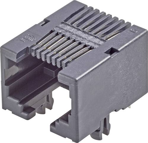 FCI Modular jacks RJ45-Einbaubuchse 54601-908WPLF Buchse, Einbau horizontal Pole: 8P8C Schwarz FCI Modular jacks RJ45-Einbaubuchse 54601-908WPLF Buchse, Einbau horizontal Pole: 8P8C Schwarz von FCI