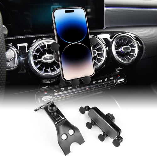 FDAIUN Handyhalterung Auto für Mercedes-Benz A-Klasse 19-23 CLA 19-22 AMG A35 19-22 Handyhalter 360°Drehbar Lüftung Kfz-Handyhalterung EIN-Knopf-Release Autohalterung Handy für 4.7-7 Zoll Smartphone FDAIUN Handyhalterung Auto für Mercedes-Benz A-Klasse 19-23 CLA 19-22 AMG A35 19-22 Handyhalter 360°Drehbar Lüftung Kfz-Handyhalterung EIN-Knopf-Release Autohalterung Handy für 4.7-7 Zoll Smartphone von FDAIUN
