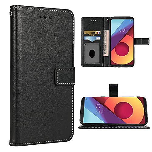 FDCWTSH Kompatibel mit LG Q6/Q6 Plus/Q6 Mini Wallet Case Handschlaufe Lanyard Leder Flip Cover Kartenhalter Ständer Handy Hüllen für Q6+ Alpha Prime Cases Damen Herren Schwarz FDCWTSH Kompatibel mit LG Q6/Q6 Plus/Q6 Mini Wallet Case Handschlaufe Lanyard Leder Flip Cover Kartenhalter Ständer Handy Hüllen für Q6+ Alpha Prime Cases Damen Herren Schwarz von FDCWTSH