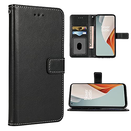 FDCWTSH Kompatibel mit OnePlus Nord N100 Wallet Case Handschlaufe Lanyard Leder Flip Cover Kartenhalter Ständer Handy Hüllen für One Plus N 100 4G 1 Plus 1Plus One+ 1+ 100N Schwarz FDCWTSH Kompatibel mit OnePlus Nord N100 Wallet Case Handschlaufe Lanyard Leder Flip Cover Kartenhalter Ständer Handy Hüllen für One Plus N 100 4G 1 Plus 1Plus One+ 1+ 100N Schwarz von FDCWTSH
