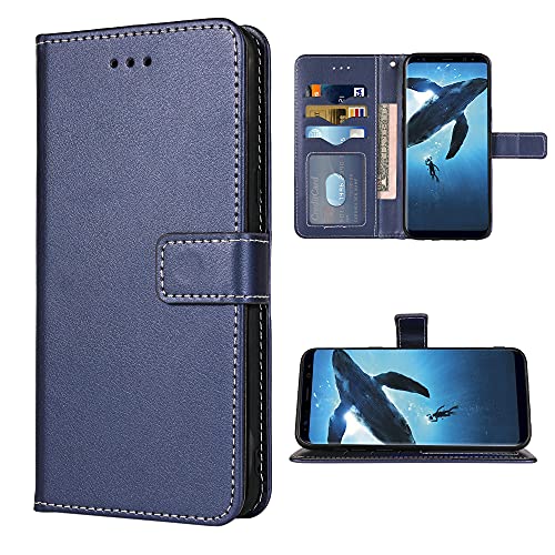 FDCWTSH Kompatibel mit Samsung Galaxy S8 Active Wallet Case und Handschlaufe Lanyard Leder Flip Cover Kartenhalter Ständer Handy Zubehör Handyhüllen für Glaxay S8Active 8s S 8 8Active G892A Blau FDCWTSH Kompatibel mit Samsung Galaxy S8 Active Wallet Case und Handschlaufe Lanyard Leder Flip Cover Kartenhalter Ständer Handy Zubehör Handyhüllen für Glaxay S8Active 8s S 8 8Active G892A Blau von FDCWTSH