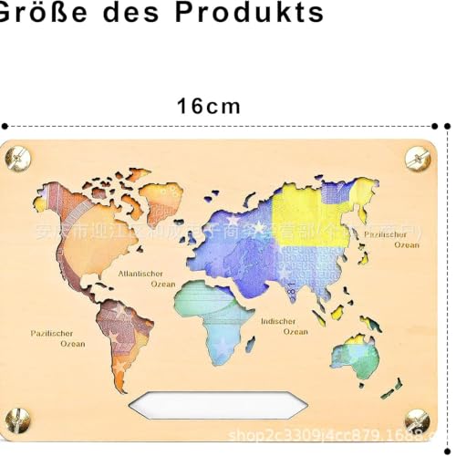 FDHBDF Geschenke Verpackung Geldgeschenk Holz Grußkarte Personalisiert Weltkarte Geldgeschenke Holz Reise Coole Geldgeschenke Verpackung für Männer Frauen FDHBDF Geschenke Verpackung Geldgeschenk Holz Grußkarte Personalisiert Weltkarte Geldgeschenke Holz Reise Coole Geldgeschenke Verpackung für Männer Frauen von FDHBDF