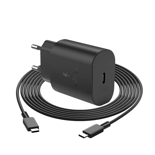 25W USB C Ladegerät Schnellladegerät für Samsung Galaxy S25 S24 S23 S22 S21 S20 Note20 S10 A73 A71 A56 A55 A54 A53 A35 S9 S8 USBC Netzteil mit Ladekabel Stecker Schnellladekabel Kabel Adapter 25W USB C Ladegerät Schnellladegerät für Samsung Galaxy S25 S24 S23 S22 S21 S20 Note20 S10 A73 A71 A56 A55 A54 A53 A35 S9 S8 USBC Netzteil mit Ladekabel Stecker Schnellladekabel Kabel Adapter von FDHJGFTR