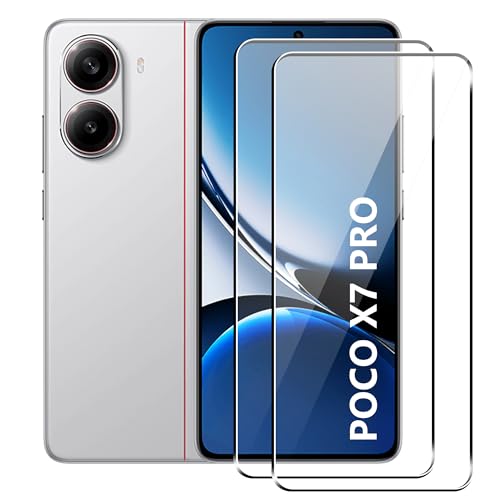 FDHYFGDY 2 Stück Schutzfolie für Xiaomi POCO X7 Pro/Xiaomi 14T/14T Pro/Xiaomi POCO F6 Panzerglas, 9H Härte Glasschutzfolie, Anti-Bläschen HD Displayschutz FDHYFGDY 2 Stück Schutzfolie für Xiaomi POCO X7 Pro/Xiaomi 14T/14T Pro/Xiaomi POCO F6 Panzerglas, 9H Härte Glasschutzfolie, Anti-Bläschen HD Displayschutz von FDHYFGDY