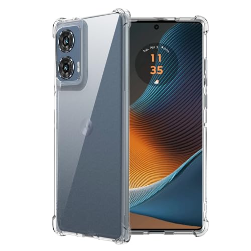 FDHYFGDY Schutzhülle für Motorola Edge 50 Fusion Hülle, hochwertiger Kameraschutz, stoßfest und Kratzfest, PC-Rückseite Handyhülle für Moto Edge 50 Fusion von FDHYFGDY