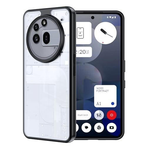 FDHYFGDY Handyhülle für Nothing Phone 3a Pro Hülle,Kratzfest,stoßfest, Kameraschutz, Kameraschutz [Kohlefaser] Case für Nothing Phone 3a Pro Schutzhülle von FDHYFGDY