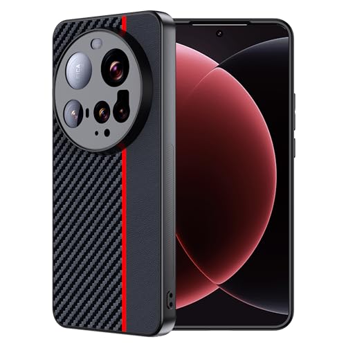 FDHYFGDY Handyhülle für Xiaomi 15 Ultra Hülle,Kratzfest,stoßfest, Kameraschutz, Kameraschutz [Kohlefaser] Case für Xiaomi 15 Ultra Schutzhülle von FDHYFGDY