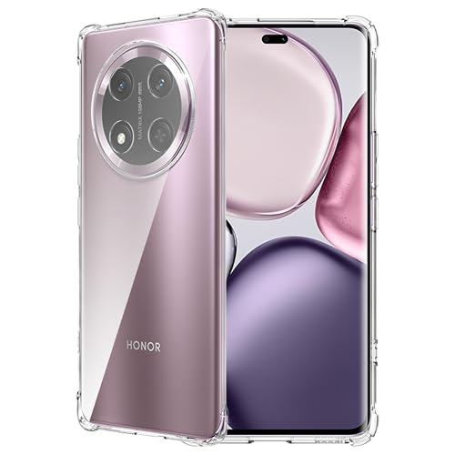 FDHYFGDY Schutzhülle für Honor Magic 7 Lite Hülle, transparente stoßfeste Silikon-Handyhülle, klare, weiche TPU-Stoßstangenabdeckung Case FDHYFGDY Schutzhülle für Honor Magic 7 Lite Hülle, transparente stoßfeste Silikon-Handyhülle, klare, weiche TPU-Stoßstangenabdeckung Case von FDHYFGDY