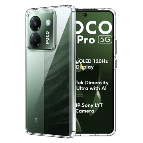 FDHYFGDY Schutzhülle für Xiaomi Poco M7 Pro 5G/Redmi Note 14 5G Hülle, transparente stoßfeste Silikon-Handyhülle, klare, weiche TPU-Stoßstangenabdeckung Case FDHYFGDY Schutzhülle für Xiaomi Poco M7 Pro 5G/Redmi Note 14 5G Hülle, transparente stoßfeste Silikon-Handyhülle, klare, weiche TPU-Stoßstangenabdeckung Case von FDHYFGDY