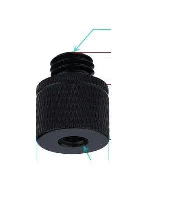 5-teilige Schraube 1/4 3/8 M4 M5 M6 M8 M10 Projektorhalterungsadapter Fotografie für DSLR-Kamera-1-4 (F) X M10 (M) von FDIMALTOR