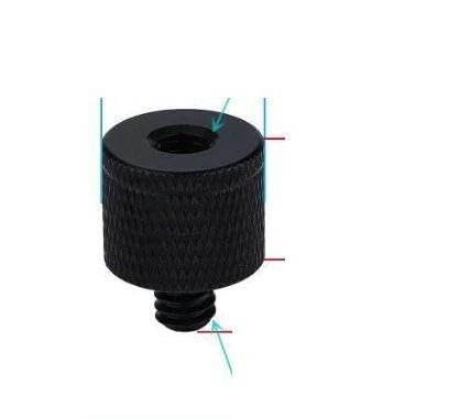 5-teilige Schraube 1/4 3/8 M4 M5 M6 M8 M10 Projektorhalterungsadapter Fotografie für DSLR-Kamera-M4 (F) x 1-4 (M) von FDIMALTOR