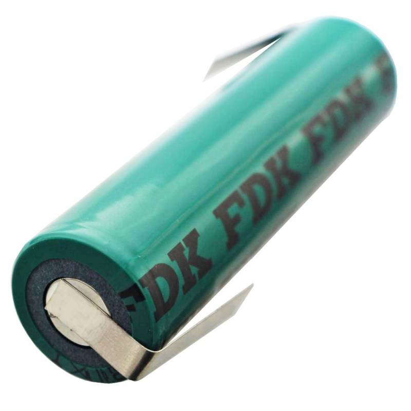 FDK HR-4/3FAU 1,2 Volt 4500mAh NiMH mit Lötfahne Z-Form von FDK (ehem. Sanyo)