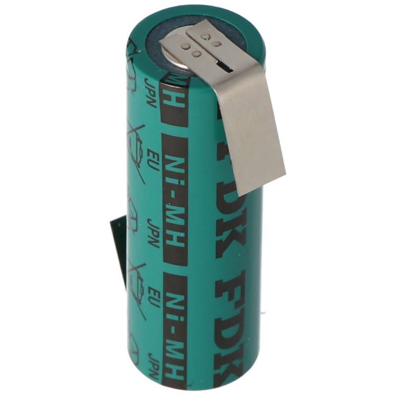 Sanyo HR-AU Twincell A-Zelle 2700 mAh mit Lötfahnen Z-Form, jetzt neu von FDK von FDK (ehem. Sanyo)