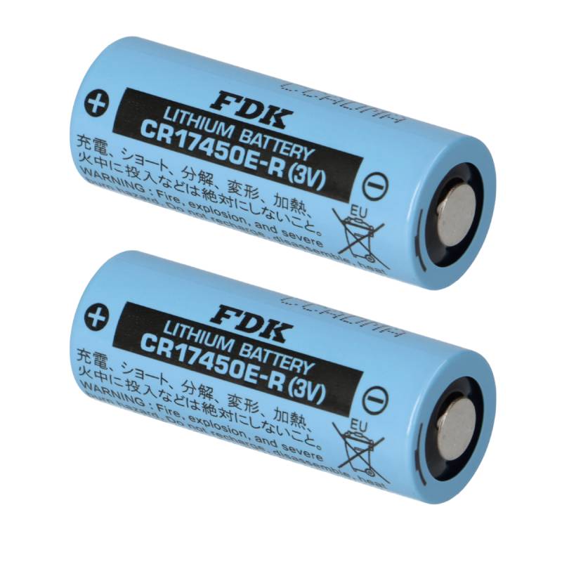 2x FDK Lithium 3V Batterie CR 17450ER A - Hochstromzelle von FDK (ehemals Sanyo)