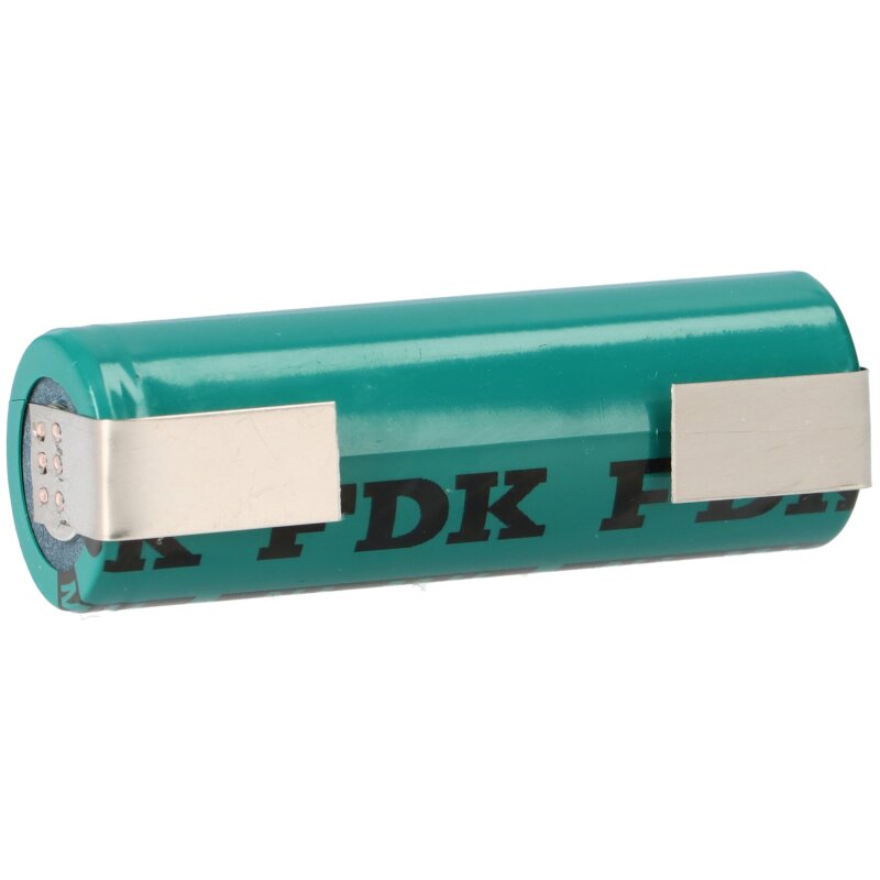 FDK HR-AU Größe A 1,2V 2700mAh NIMH Akku Einzelzelle U Lötfahne von FDK (ehemals Sanyo)