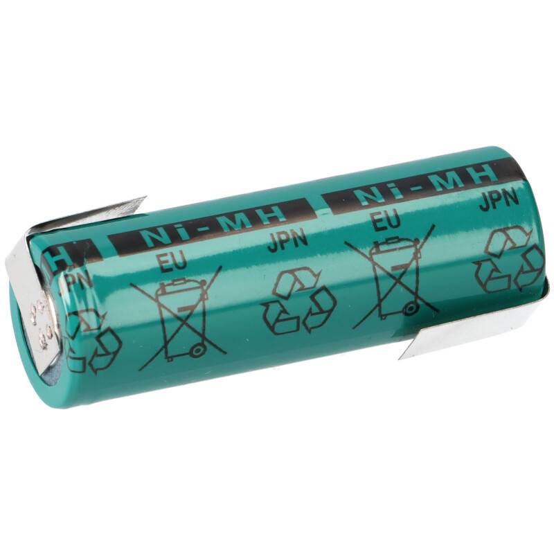 FDK HR-AU Größe A 1,2V 2700mAh NIMH Akku Einzelzelle Z Lötfahne von FDK (ehemals Sanyo)