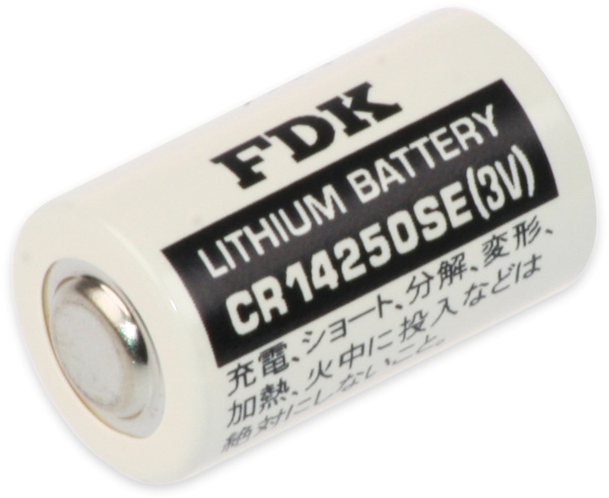 FDK CORPORATION FDK Lithium-Batterie CR 14250SE, 1/2 AA, 3 V-, 850 mAh FDK CORPORATION FDK Lithium-Batterie CR 14250SE, 1/2 AA, 3 V-, 850 mAh von FDK Corporation
