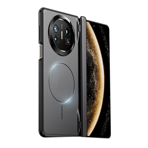 FDUJINH Hülle Für Huawei Mate X6, Magnetverschluss Scharnier Handyhüllen Kameraschutz Stoßfest PC Abdeckung,Schwarz,Mate X6 FDUJINH Hülle Für Huawei Mate X6, Magnetverschluss Scharnier Handyhüllen Kameraschutz Stoßfest PC Abdeckung,Schwarz,Mate X6 von FDUJINH