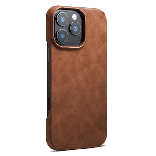 FDUJINH Hülle Für iPhone 16 Pro Max/16 Pro/16 Plus/16, Leder Handyhülle Magnetisches Ultradünnes Kameraschutz Fallschutz Handytasche,Braun,16 Pro Max FDUJINH Hülle Für iPhone 16 Pro Max/16 Pro/16 Plus/16, Leder Handyhülle Magnetisches Ultradünnes Kameraschutz Fallschutz Handytasche,Braun,16 Pro Max von FDUJINH