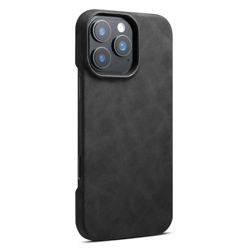 FDUJINH Hülle Für iPhone 16 Pro Max/16 Pro/16 Plus/16, Leder Handyhülle Magnetisches Ultradünnes Kameraschutz Fallschutz Handytasche,Schwarz,16 Pro FDUJINH Hülle Für iPhone 16 Pro Max/16 Pro/16 Plus/16, Leder Handyhülle Magnetisches Ultradünnes Kameraschutz Fallschutz Handytasche,Schwarz,16 Pro von FDUJINH