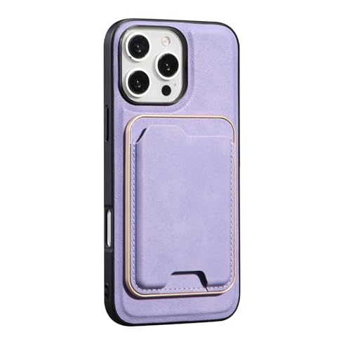 FDUJINH Hülle Für iPhone 16 Pro Max/16 Pro/16 Plus/16, Magnetisch Demontage Kartenfächern Brieftasche Leder Handyhülle Sturzsicher,Lila,16 Pro Max FDUJINH Hülle Für iPhone 16 Pro Max/16 Pro/16 Plus/16, Magnetisch Demontage Kartenfächern Brieftasche Leder Handyhülle Sturzsicher,Lila,16 Pro Max von FDUJINH