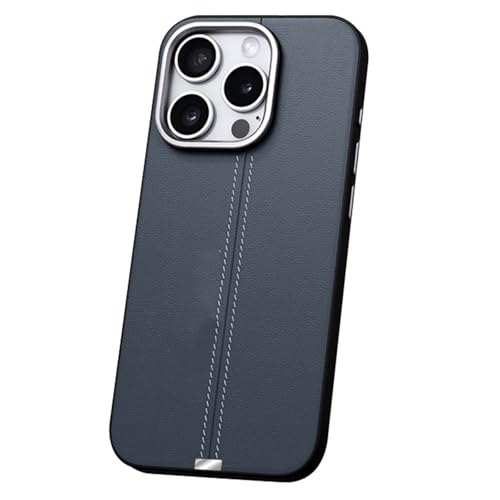 FDUJINH Hülle Für iPhone 16 Pro Max/16 Pro/16 Plus/16, Magnetische Leder Handyhülle Dünne Luxus Kameraschutz Stoßfest Schutzhülle,Grau,16 Pro Max FDUJINH Hülle Für iPhone 16 Pro Max/16 Pro/16 Plus/16, Magnetische Leder Handyhülle Dünne Luxus Kameraschutz Stoßfest Schutzhülle,Grau,16 Pro Max von FDUJINH