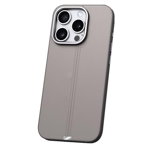 FDUJINH Hülle Für iPhone 16 Pro Max/16 Pro/16 Plus/16, Magnetische Leder Handyhülle Dünne Luxus Kameraschutz Stoßfest Schutzhülle,Grau,16 FDUJINH Hülle Für iPhone 16 Pro Max/16 Pro/16 Plus/16, Magnetische Leder Handyhülle Dünne Luxus Kameraschutz Stoßfest Schutzhülle,Grau,16 von FDUJINH