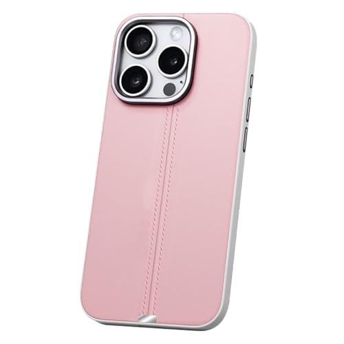 FDUJINH Hülle Für iPhone 16 Pro Max/16 Pro/16 Plus/16, Magnetische Leder Handyhülle Dünne Luxus Kameraschutz Stoßfest Schutzhülle,Rosa,16 FDUJINH Hülle Für iPhone 16 Pro Max/16 Pro/16 Plus/16, Magnetische Leder Handyhülle Dünne Luxus Kameraschutz Stoßfest Schutzhülle,Rosa,16 von FDUJINH