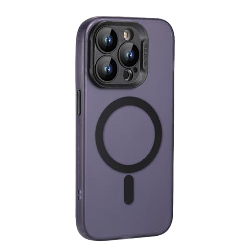 FDUJINH Hülle Magnetisch Für iPhone 16 Pro Max/16 Pro/16 Plus/16, Kameraschutz Ständer Durchscheinende Schutzhülle Stossfest,Lila,16 FDUJINH Hülle Magnetisch Für iPhone 16 Pro Max/16 Pro/16 Plus/16, Kameraschutz Ständer Durchscheinende Schutzhülle Stossfest,Lila,16 von FDUJINH