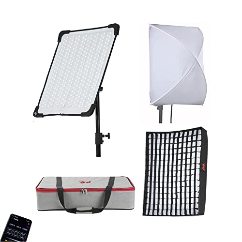 Falcon Eyes RX-18TDX III Flexible LED Photo Light Panel + Honeycomb Softbox 100W Bi-Color 3000-5600K wasserdichte IPX8 Studio Dauerbeleuchtung mit DMX und 9 Szeneneffektmodi APP-Steuerung Falcon Eyes RX-18TDX III Flexible LED Photo Light Panel + Honeycomb Softbox 100W Bi-Color 3000-5600K wasserdichte IPX8 Studio Dauerbeleuchtung mit DMX und 9 Szeneneffektmodi APP-Steuerung von FE