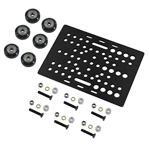 FEBIO V-Slot Gantry Plate Set 20-80 Mm mit V-Slot Solid V Wheel Kit für -Maschinenteile 3D-Druckerteile von FEBIO