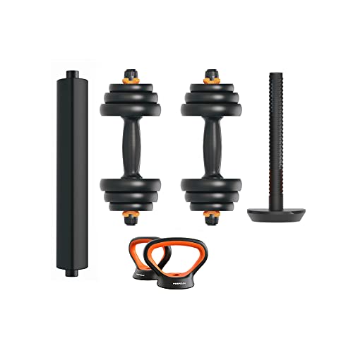 FED Ormanc20V2 Kurzhantel-Set V2 + Stange + Gewicht, 20 kg, Xiaomi FED, anpassbar, Multifunktional, ergonomischer Griff FED Ormanc20V2 Kurzhantel-Set V2 + Stange + Gewicht, 20 kg, Xiaomi FED, anpassbar, Multifunktional, ergonomischer Griff von FED